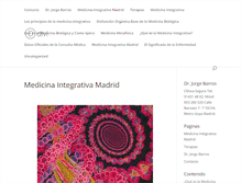 Tablet Screenshot of medicinaintegrativa.us